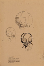 Study Of Pilot's Helmet