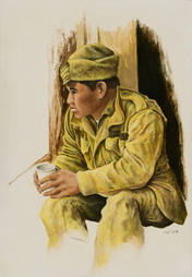 Why Me? A Gi Sitting In A Apc
