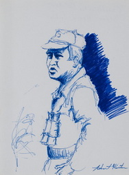 Border Guard Looking