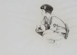 Army Artist At Work