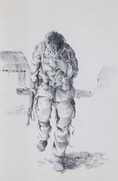 Soldier Holding His Head