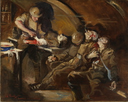 First Aid Station at Seicheprey...
