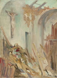 Crucifix and Dead Soldier