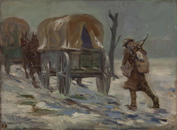 Military Procession at Mailly le Camp