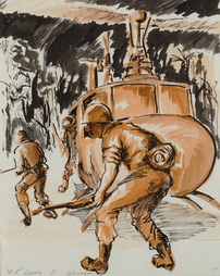 Three Soldiers and a Helicopter