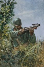 Soldier with Grenade Launcher
