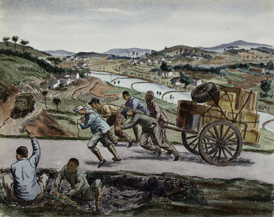 Landscape Near A Road