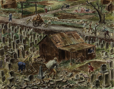 Cemetery Home Near Tokyo