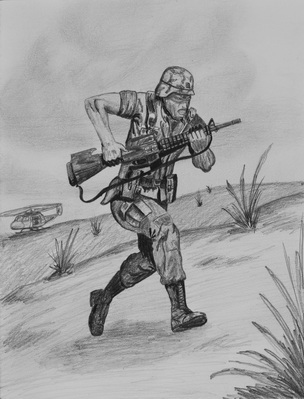 Running Soldier