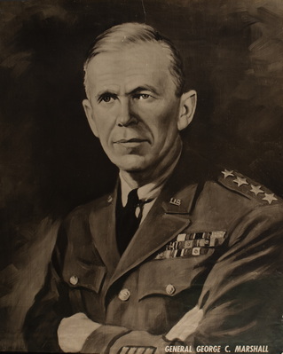 Portrait of General George C. Marshall
