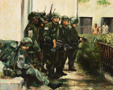 Preparing For A Weapons Raid