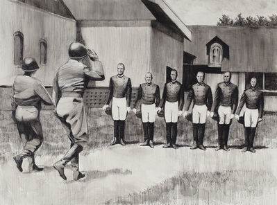 LTG Patton and Members of the Spanish Riding School
