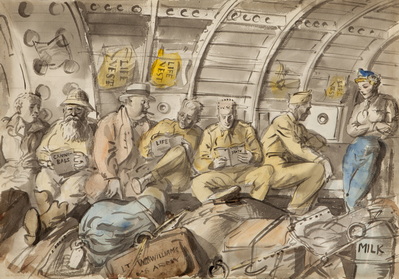 Interior of C-46
