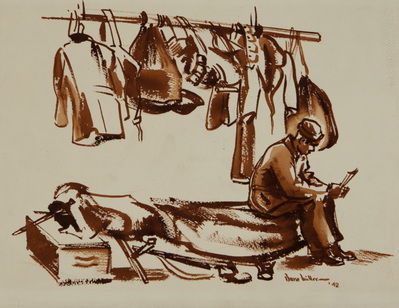 Soldier Reading