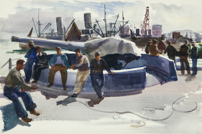 Deck Of A Transport