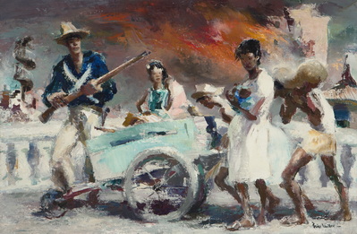 Guerrila Escort, Manila