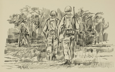 ROTC Training Scene