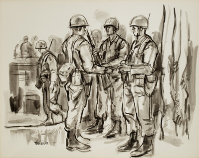Combined Arms Demonstration For Rotc Training