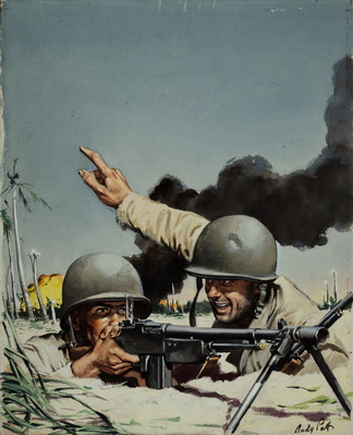 Machine Gun Position