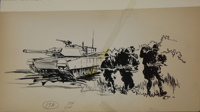 Sketch of Armor and Patrol for The U.S. Army Perspectives & Objectives