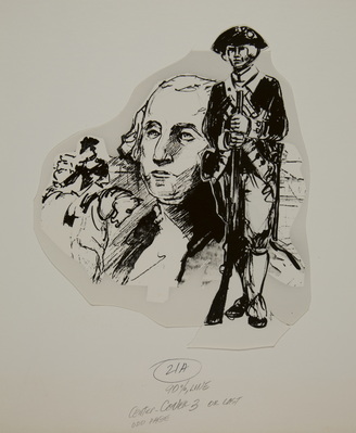 Revolutionary War Scene for The U.S. Army Perspectives & Objectives