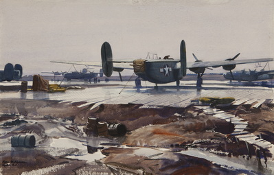 Kiska Landing Field