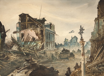 St. Lo After The Breakthrough