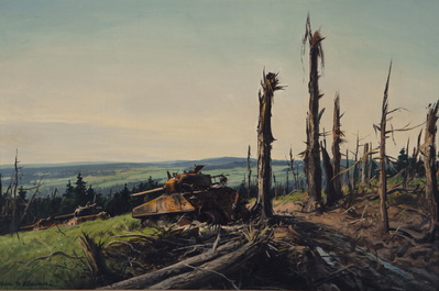 Tanks In The Hurtgen Forest