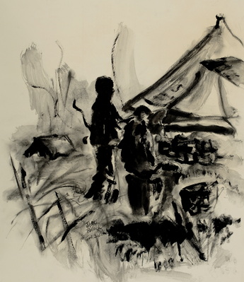 Members Of The 1st Infantry Division
