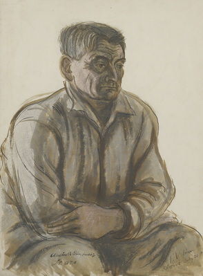 Portrait Of An Eskimo - Lt Walter R. Blankenship