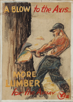A Blow to the Axis...More Lumber for the Army
