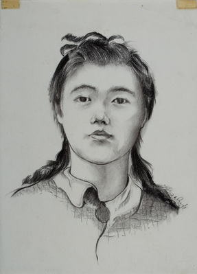Portrait of Teenage Japanese Girl