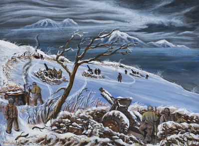 Artillery Positions Above Loiano