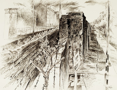 Bernhauer Strasse, At The End Of The French Sector