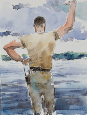 Standing By The Water