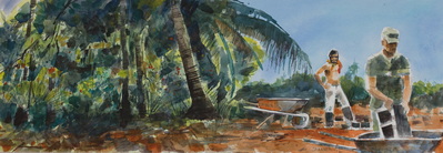 Wheelbarrows in Panama