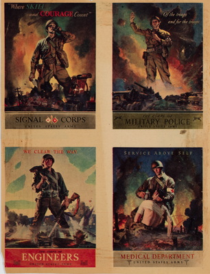 Four Branch Posters on One Sheet