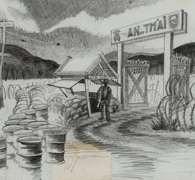 An Thai Village Entry