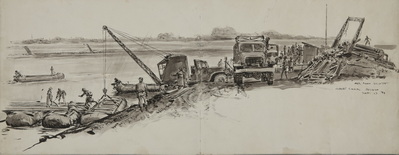 Treadway Bridge On The Albert Canal