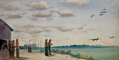 Return From The Mission - Wounded Aboard