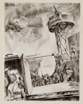 Shipboard Scene