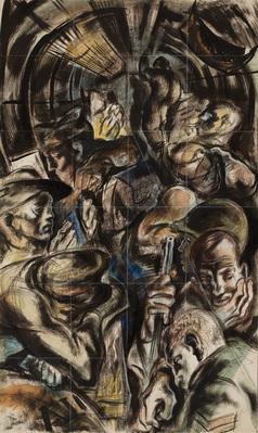 Drawing for War Mural