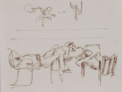 Untitled (Two Sleeping Figures)