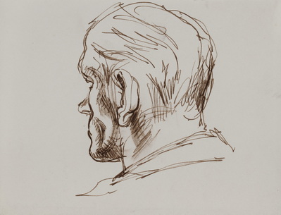 Untitled (Back of Man's Head)