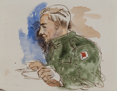 Untitled (Seated Man)