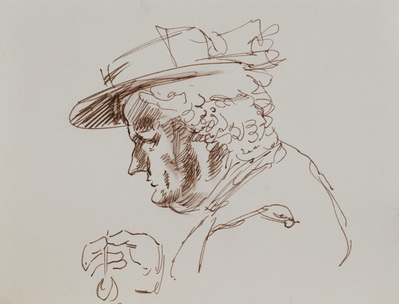 Untitled (Woman in Hat)