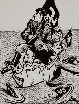 Untitled (Axis Powers on Boat)