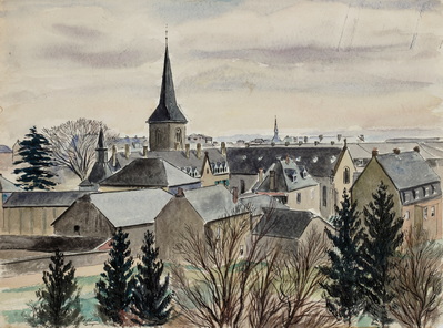Luxembourg City Convent (View II)