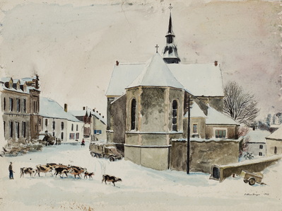 Cold Cattle in the Winter