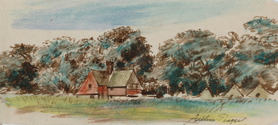 Walton Hall Bivouac Sketch